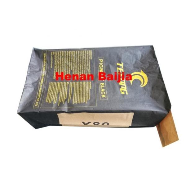 Building Materials Packaging Pasted Valve Multiwall Paper Bags Environmental Protection