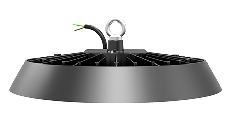 Reflector antirreflectores para ovnis de 100 a 200 vatios con luz LED de alta bahía serie V