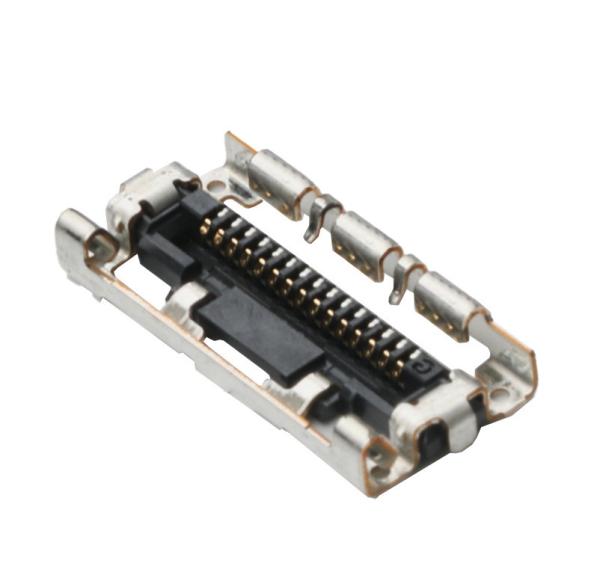15 pin HRS LVDS EDP DF36A-15S-0,4V Micro Conector de montagem de cabo coaxial