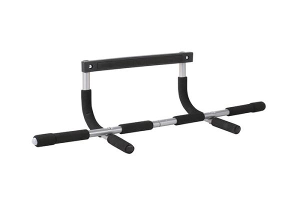 Black Fitness Exercise Equipment Multifunction Convenient Doorway Gym Pull Up Bar