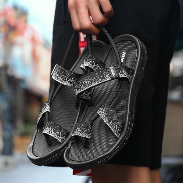 Portable Open Toe Walking Sandals , Womens Walking Sandals For Travel