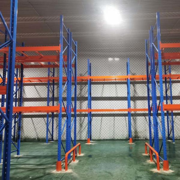 Custom Warehouse Pallet Racking Heavy Duty Powder Coating Surface 500kgs-2500kgs/level