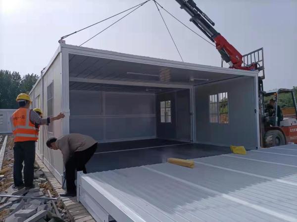 20ft 40ft casa de contêineres dobrável móvel pacotes de armazém plano para armazenamento