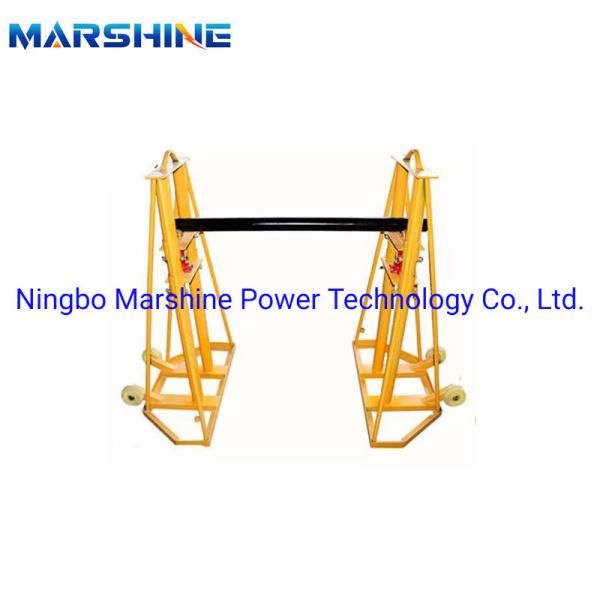 Heavy Load Hydraulic Cable Drum Jack 5 Ton Lifting Tools Adjustable
