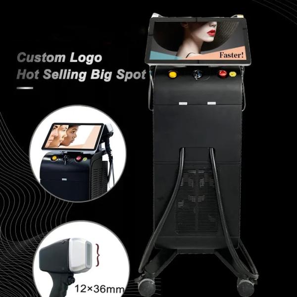 300-2000W Ice Titanium Diode Laser Machine Hair Removal Water Cooling