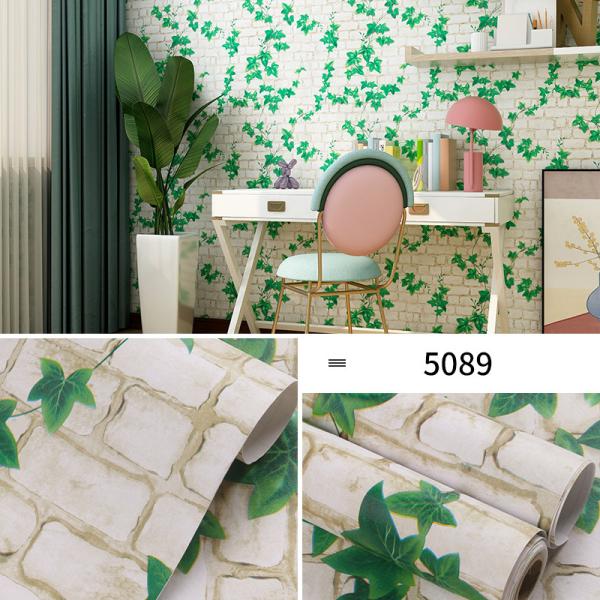 Gold Damask Wallpaper 3D Design 45CM Wallpaper Self Adhesive wallpaper sticker