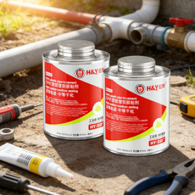Professional CPVC Solvent Cement Adhesive High Viscosity Fire Pipe For Plastic Pipes