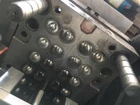 Moule en plastique de conteneur d'oeufs de couleur de machine de moulage par injection de ménage fait sur commande