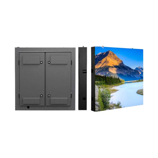 Внешний светодиодный щит с яркостью 6500 нит для яркого и привлекательного контента