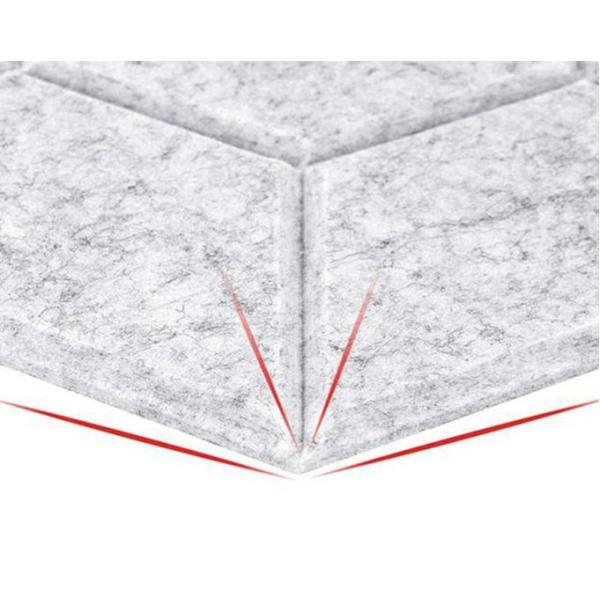 Офис высекает декоративную звукоизоляцию 14x12x0.4inches акустических панелей