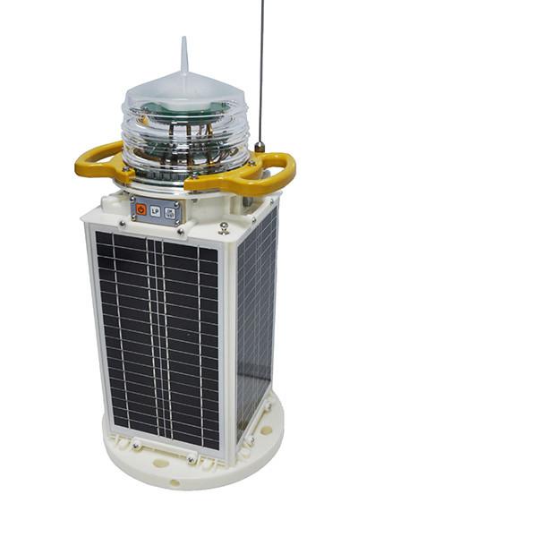 Boia 162.025MHz Lanterna Solar Marinha Eficiência Energética Com Bateria de Alta Capacidade