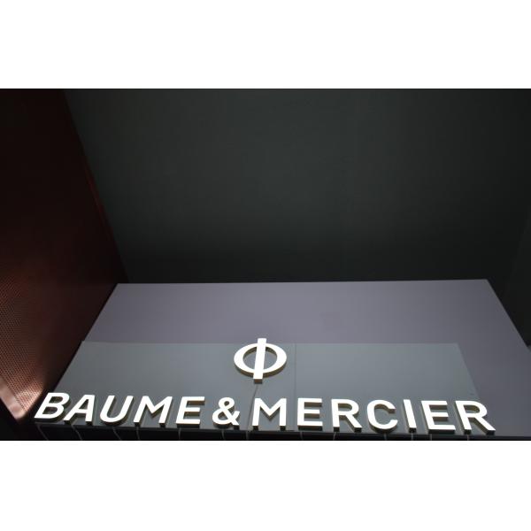 IP65 Custom Laser Cut Metal Signs 50mm Depth RoHs Certified