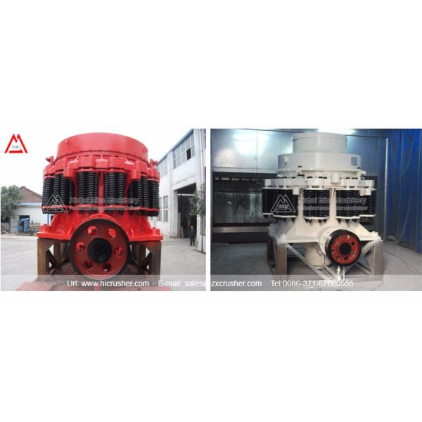 Gastos de explotación del punto bajo de la alta capacidad de la trituradora del cono de la primavera de la minería aurífera