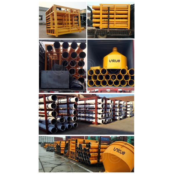 Продетая нитку женская совместная труба Tremie для бетона