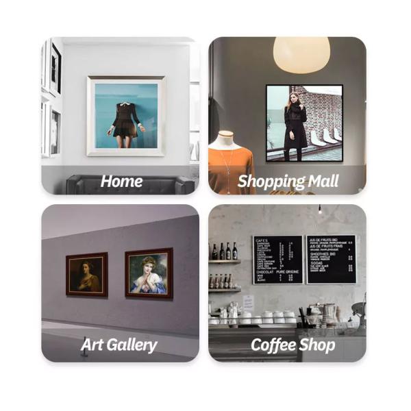 22 Inch Advertising Square LCD Display NFT 450nits 1920x1920