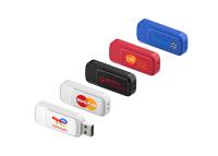 Unidad flash USB de cristal de grado acrílico equipada con chips flash UDP
