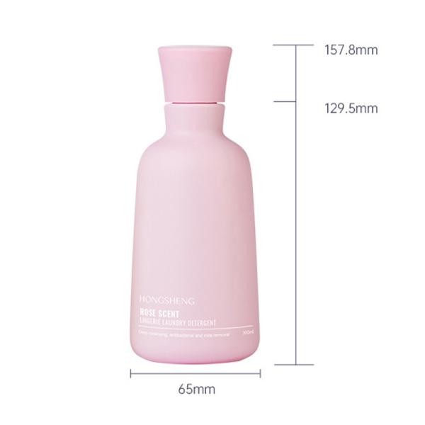 Customizable 300ml PET Shampoo Lotion Bottle Elegant and Practical