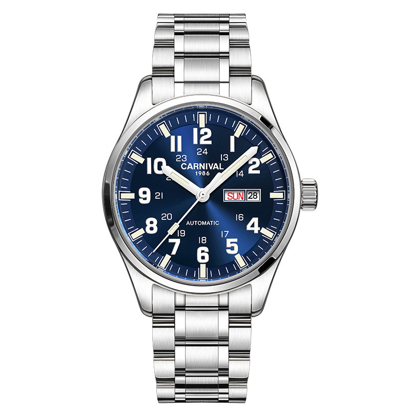 Automatic Movement Mens Luxury Wristwatches Stylish Durable And Water Resistant Ideal For Professional Business Settings
