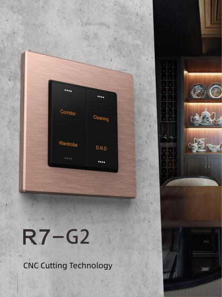 Backlight Style Tact Wall Switch RS485 Light Controlling Wall Mounted Switch