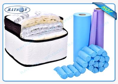 Elogation Spunbond Polypropylene Non Woven Fabric For Mattress Spring Cover / Mattress Material
