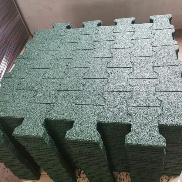 Non Toxic Interlocking Rubber Stable Mats Black Rubber Bricks For Horse Barns
