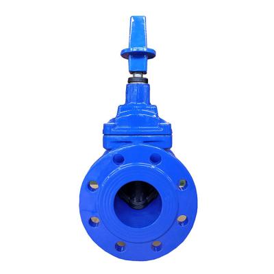 En1171 Non Rising Stem Gate Sluice Valve Water Main Resilient Seated