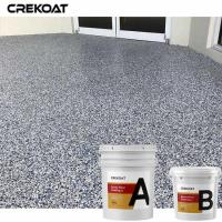 Do terraço contínuo do revestimento do assoalho da resina de cola Epoxy do floco de 100% superfície lisa Polyaspartic