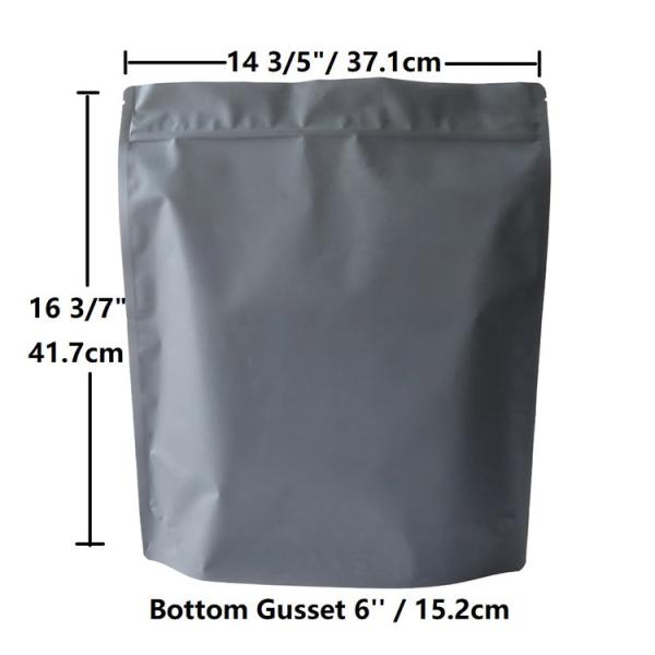 Sacs faits sur commande de livre d'officine en vrac de grands sacs du cultivateur 1LB pour des distributeurs