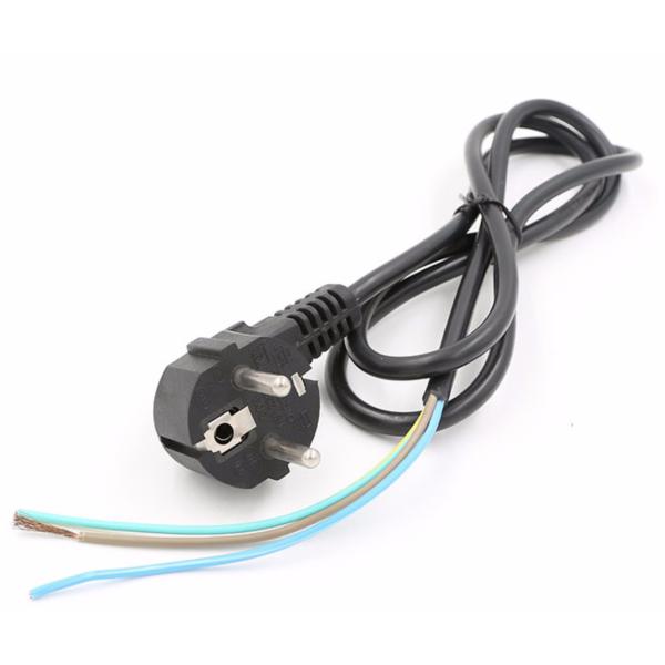 Household Appliances Flexible AC Power Cord 220V 3 Wire European Standard