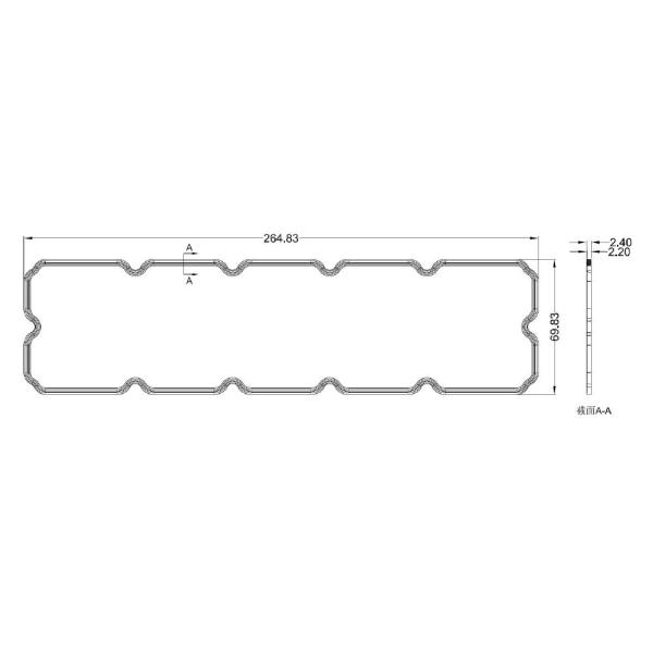 Объектив оптики наборов Ретрофит 3030 уличного света СИД степени 100*130 с набивкой