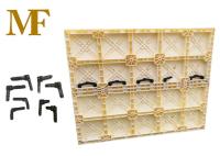 Accessoires jaune-clair de coffrage de construction de couleur longue durée de vie de 1200 * de 400mm