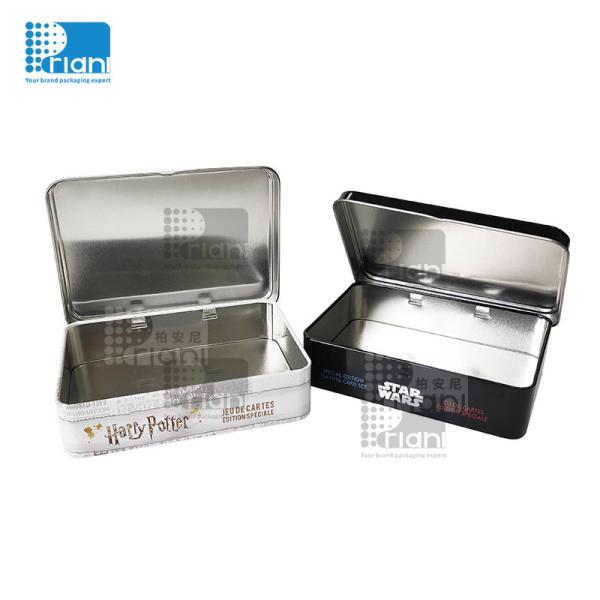 Boîte métallique en fer blanc hermétique