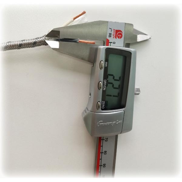 SS304 Sheath Type T Thermocouple Cable Fiberglass Insulated DC 500V