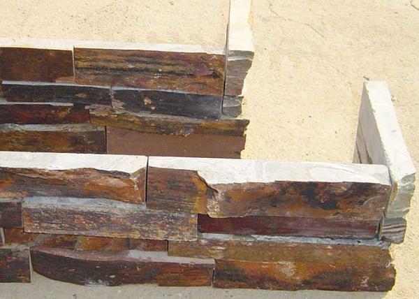 Natural stone Yellow or gray or green Slate Culture Stonecorner stone