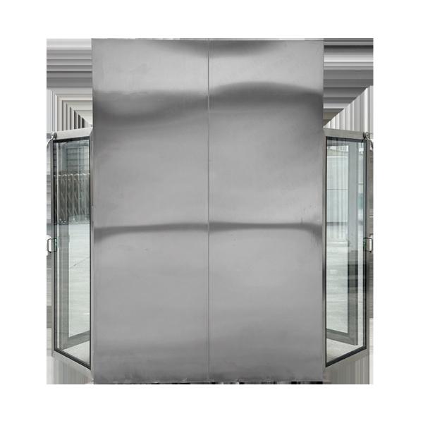 Stainless Steel Double Door Pass Box for Contamination Control with Customizable Options
