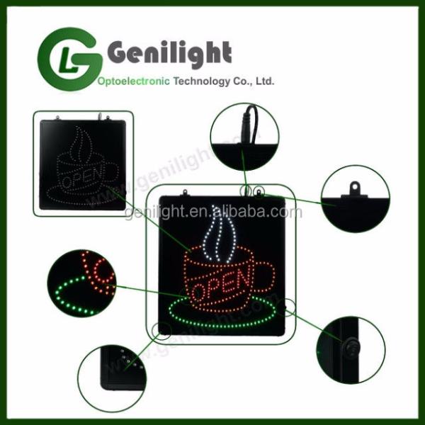 12V Indoor LED Pizza Sign Board for Restaurant Advertising Working Lifetime 50000 Hours