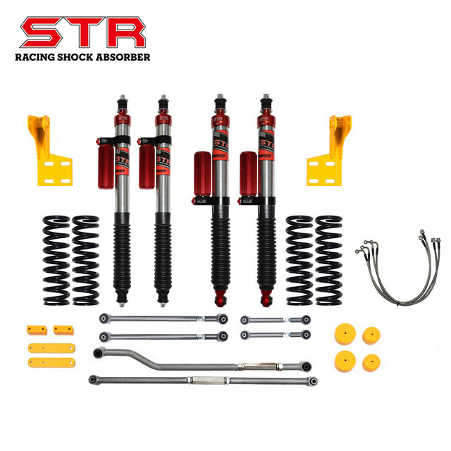 Land Cruiser 80 Piggyback Shock Absorber With Adjustable Damping