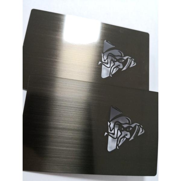 Штейновая чернота PVD почистила карту щеткой Vip дела металла 0.8mm