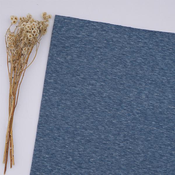 Tissu en coton Pique 21S 190gm résistant à l'usure, peigné, texturé