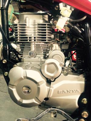 200CC CG Automatic Motorcycle Engine Air Cooled Five Gears Light Clutch