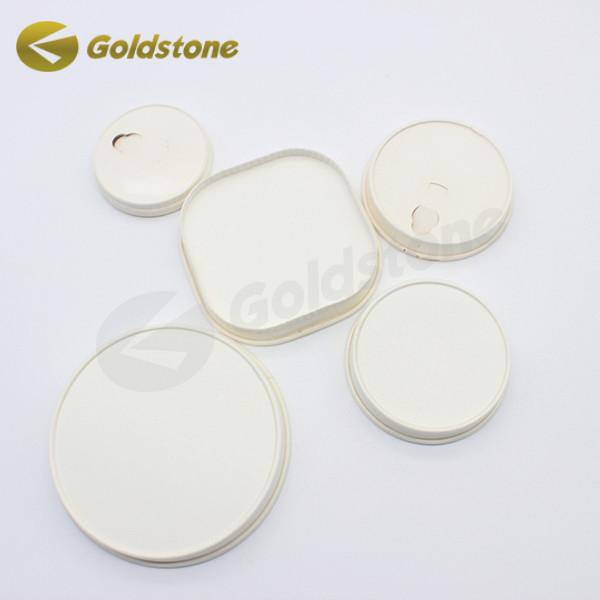 Heat Resistant Paper Cup Cap Coffee Cup Lid Leakproof Food Grade White Round