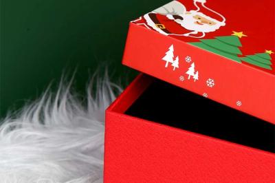Caixas de presente de Natal & caixa de presente criativa de empacotamento de papel feita sob encomenda da caixa DIY dos sacos