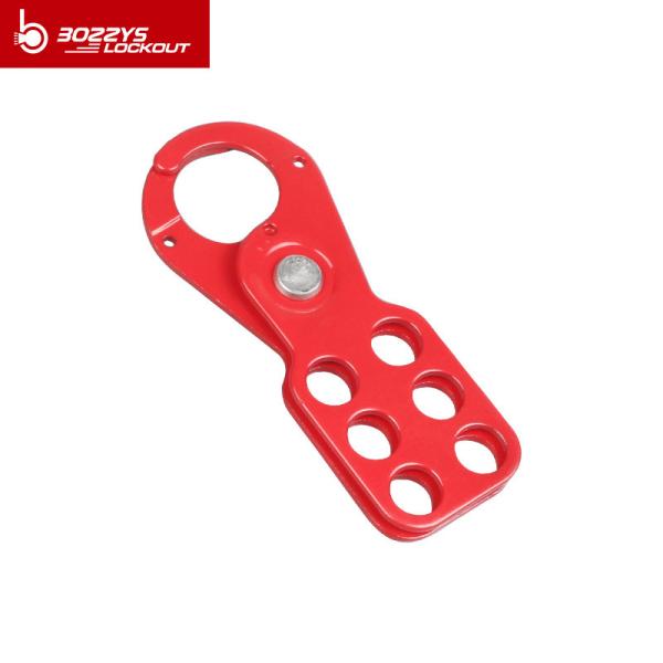 BOSHI China Supplier 6 Padlocks Steel Material Red Lockout Tagout Hasp