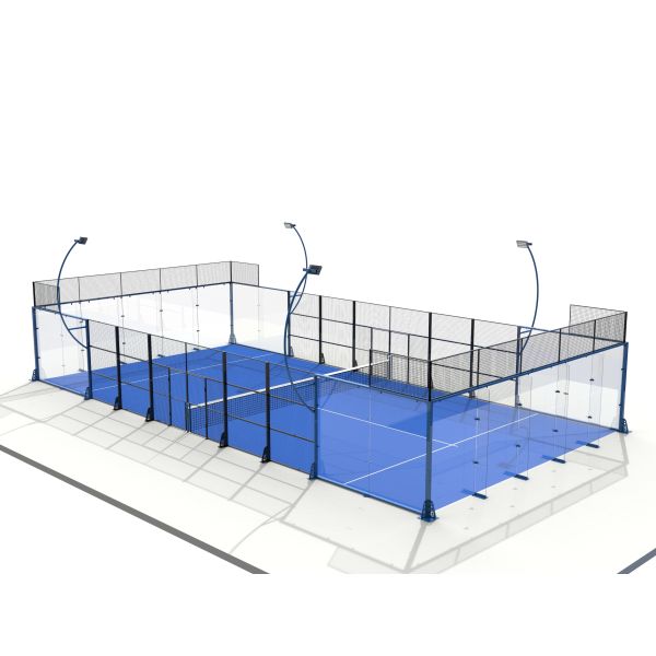 Step Inside a Crystal-Clear Glass Padel Court Blending Indoor Energy with Outdoor Flow