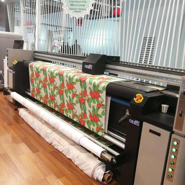 Banners Fabric Plotter Large Format Printers 128M RAM Digital Printing