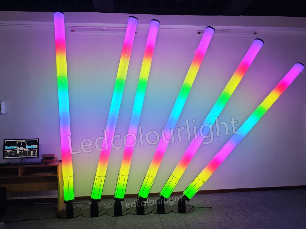 IP65 Waterproof 3000mm Length DC24V LED Pixel Tube Light with DMX512 Control