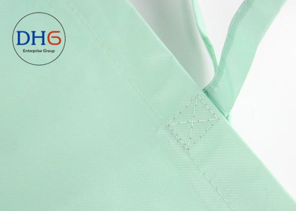 Recycled Custom Printed Tote Bags , Non Woven Polypropylene Bags With Bottom Gusset