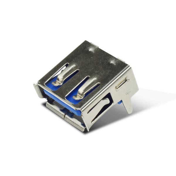 14mm DIP PCB Usb 2.0 Type A Female Connector 4 Pin Right Angle Socket Jack