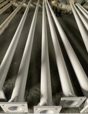 Hot Dipped Galvanized 9m 10m LED Street Light Pole