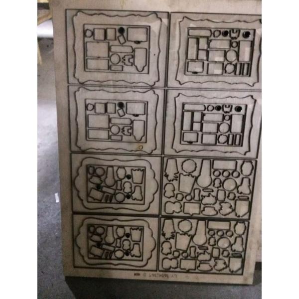 High power CO2 laser cutting machine for die board wood and hard wood cutting